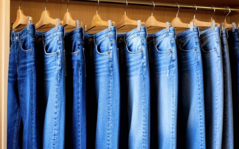 Голубые джинсы: тренд лета 2026