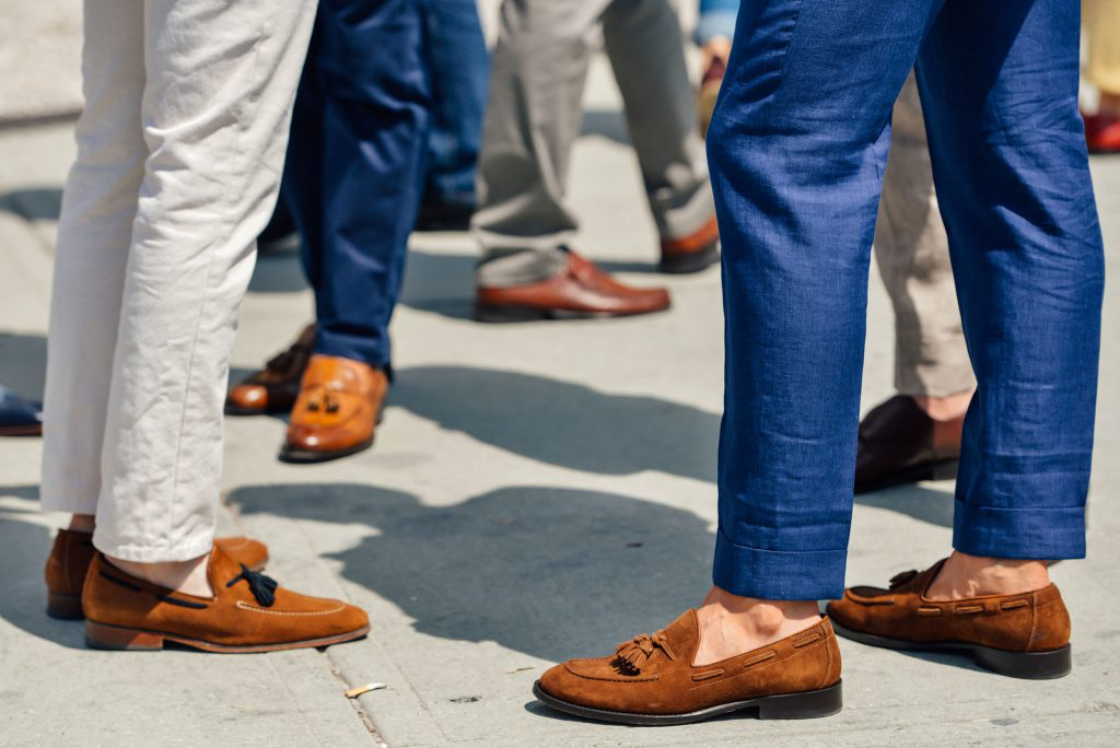 Обувь лоферы мужские с чем носить